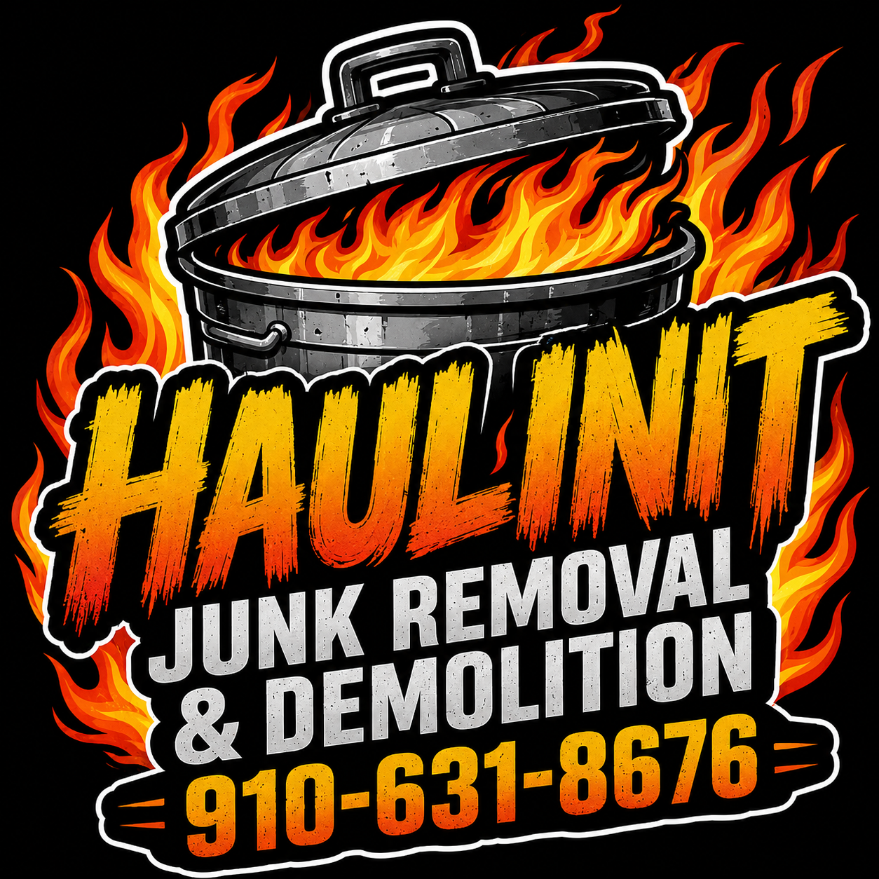 HaulinIt Junk Removal and Demolition logo