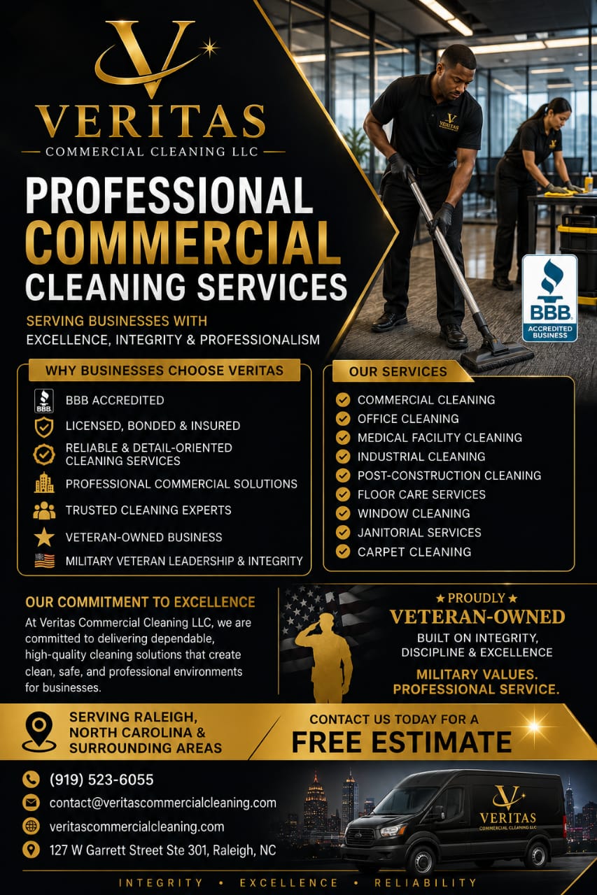 VERITAS COMMERCIAL CLEANING LLC logo