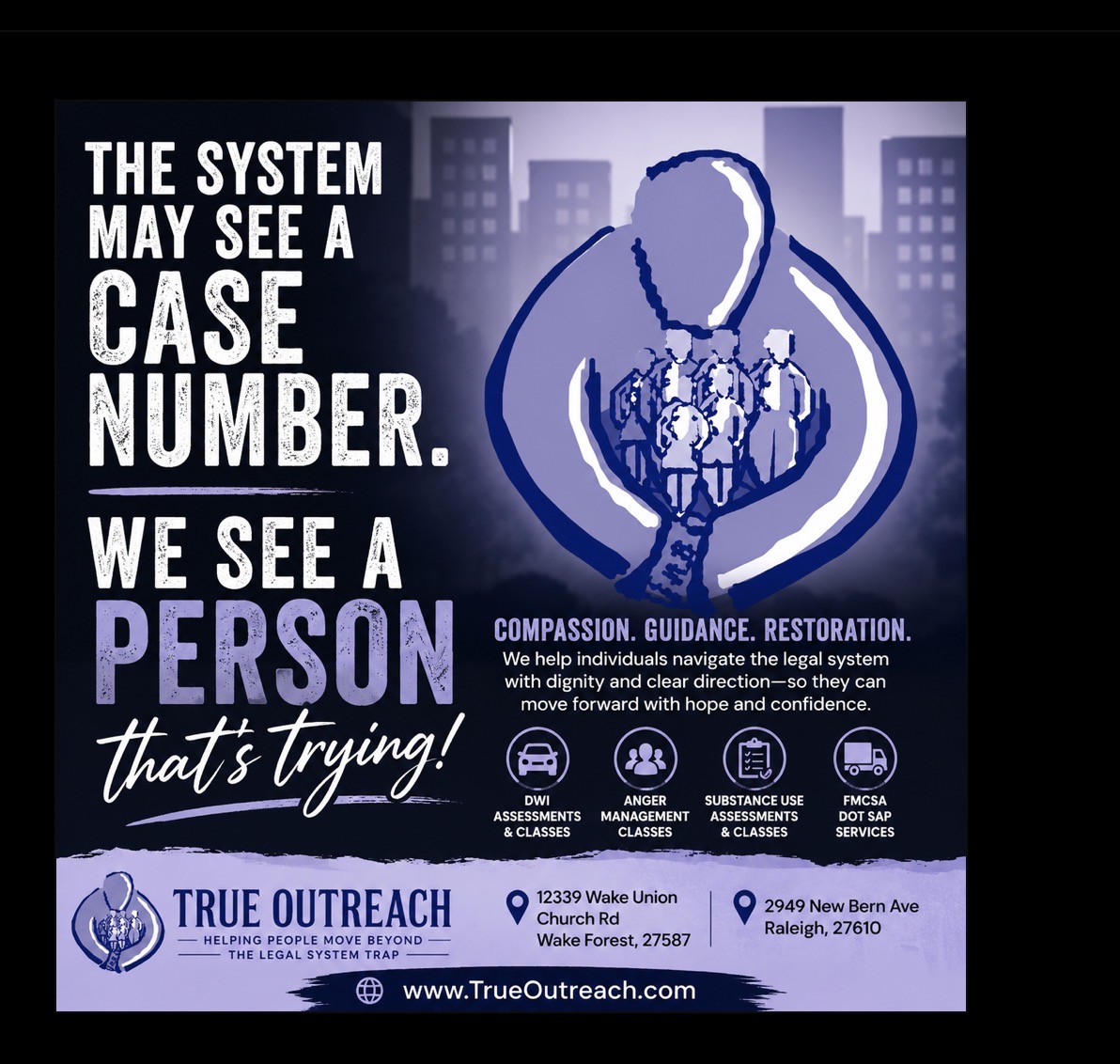 True Outreach DWI Program Services logo